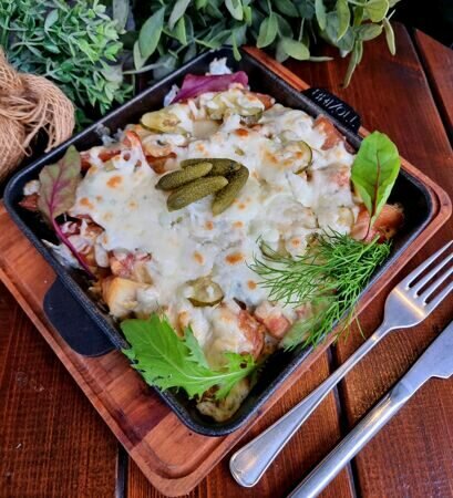 Грудинка по деревенски